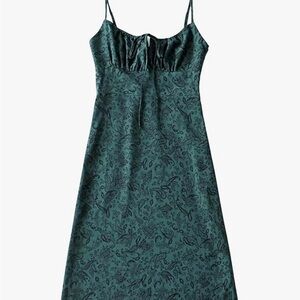 NWT Sexy Sweet Green Paisley Dress